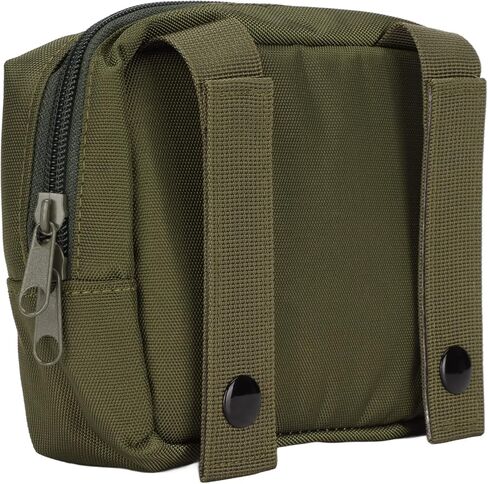 Yctze Dog Vest Bag - HandsFree Saddle Bag Backpack for Training, Hiking & Camping - Ideal for Long Walks Army Green (Zipper Bag-Military Green) in Saudi Arabia