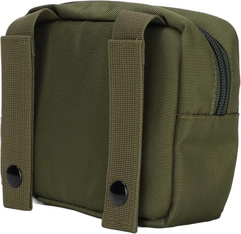 Yctze Dog Vest Bag - HandsFree Saddle Bag Backpack for Training, Hiking & Camping - Ideal for Long Walks Army Green (Zipper Bag-Military Green) in Saudi Arabia