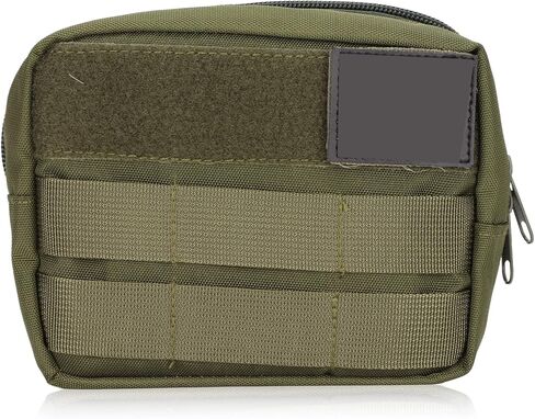 Yctze Dog Vest Bag - HandsFree Saddle Bag Backpack for Training, Hiking & Camping - Ideal for Long Walks Army Green (Zipper Bag-Military Green) in Saudi Arabia