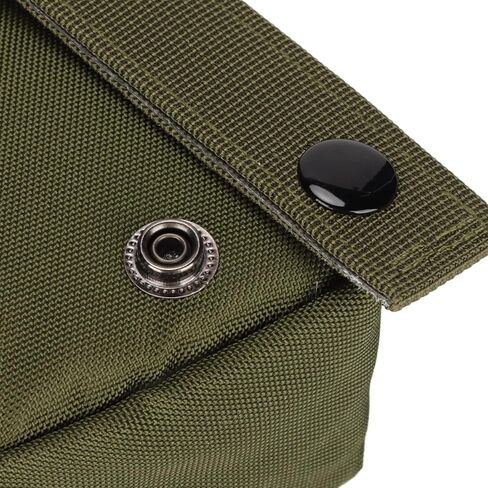 Yctze Dog Vest Bag - HandsFree Saddle Bag Backpack for Training, Hiking & Camping - Ideal for Long Walks Army Green (Zipper Bag-Military Green) in Saudi Arabia