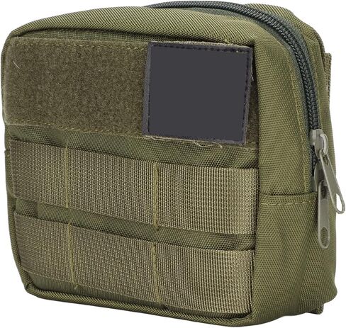 Yctze Dog Vest Bag - HandsFree Saddle Bag Backpack for Training, Hiking & Camping - Ideal for Long Walks Army Green (Zipper Bag-Military Green) in Saudi Arabia