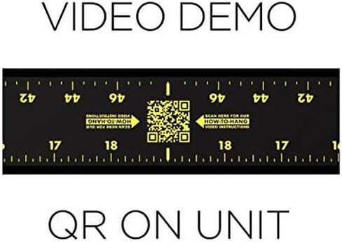 Crescent Creative Products Perfect Pro Picture Frame Wall Hanging Tool with Level, 24 inch, Black in Kuwait