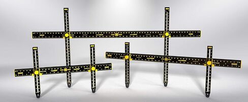 Crescent Creative Products Perfect Pro Picture Frame Wall Hanging Tool with Level, 24 inch, Black in Kuwait