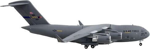 GeminiJets GMUSA137 U.S. Air Force Boeing C-17 Globemaster III Charlotte ANG; Scale 1:400 in Saudi Arabia