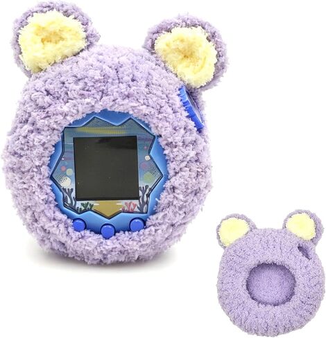 xcivi Handmade Protective Case for Tamagotchi Paradise, Cover for Tamagotchi Paradise Interactive Virtual Pet, Hand-Knitted Yarn Protective Cover (Pink) in Saudi Arabia