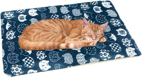 Dog Bed Mat–Soft & Comfortable Puppy Kennel Pad for Crate–Durable Crate Bed & Mat for Dogs & Cats–Ideal for Crate Use (Purple-Star, L:27x19inch, Suit 27 lb Pets) in Saudi Arabia