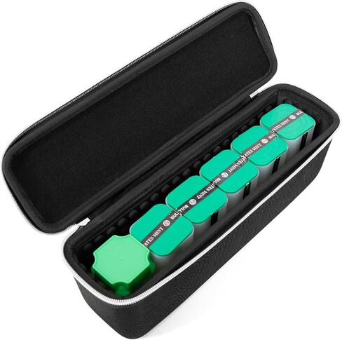 CASEMATIX Coin Case for Silver Eagle Coin Tubes – Protective Hard Shell Coin Storage Box with Padded Interior, Secure Silver Eagle Coin Holder for Collectors in Saudi Arabia