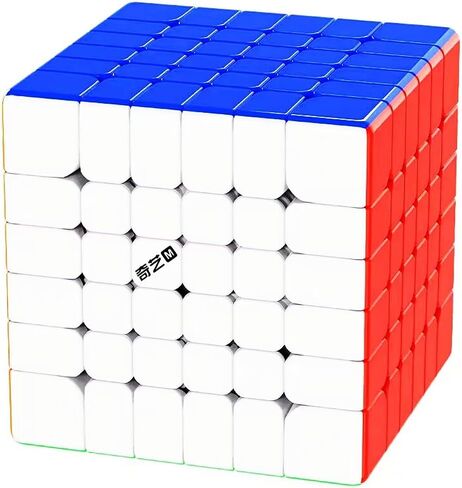 Cuberspeed QiYi Warrior 6x6 Magnetic UV Speed Cube 2026 New Version 6x6x6 UV Coated Magic Cube Puzzle Toys in Saudi Arabia