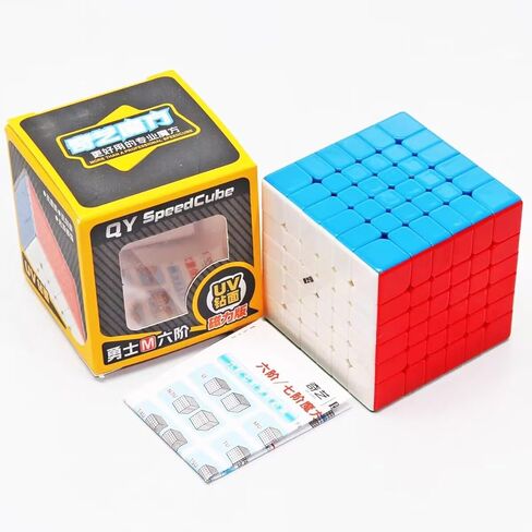 Cuberspeed QiYi Warrior 6x6 Magnetic UV Speed Cube 2026 New Version 6x6x6 UV Coated Magic Cube Puzzle Toys in Saudi Arabia