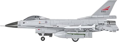 COBI Armed Forces SU-57 Felon Aircraft F-16AM Fighting Falcon Plane in Saudi Arabia