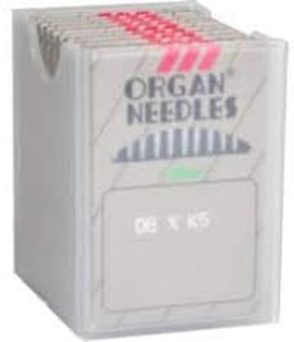 100 Organ DBXK5, DB-K5 Round Shank Commercial Embroidery Machine Needles (Size 11 (Metric 75)) in Saudi Arabia