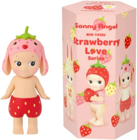 Sonny Angel Strawberry Love Series - 1 Sealed Blind Box - One Assorted in Kuwait