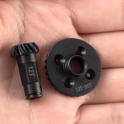 مجموعة تروس تفاضلية أمامية وخلفية من الفولاذ لـ ARRMA 1/18 جرانيت جروم/تايفون جروم 1/14 ميني موهافي جروم 1/12 لوسي ناسكار AWD ترقية السيارة RC in Kuwait