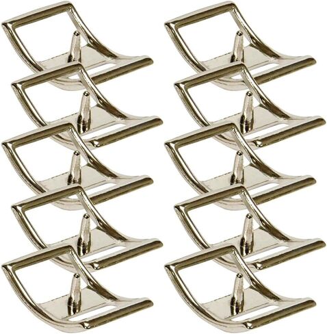 Jeffers Conway Buckles 10 Pack – Nickel Plated Die Cast Hardware for Leather, Halters, Tack, Bags, Backpack, DIY Projects in Saudi Arabia