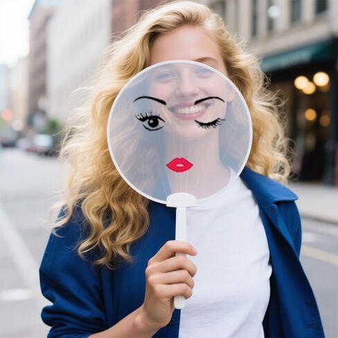 ملصقات وجه DIY للحرف اليدوية - عيون ممتعة ومبتكرة، شفاه، فم، حواجب، شارات أنف للهالوين، مستلزمات حفلات العطلات، وديكور أواني الزهور in Kuwait