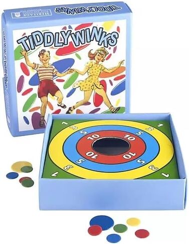 لعبة Retro Tiddly Winks with Cup Classic (نمط الخمسينيات). in Kuwait