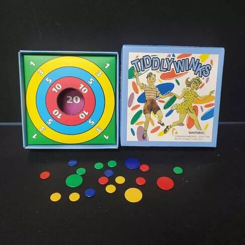 لعبة Retro Tiddly Winks with Cup Classic (نمط الخمسينيات). in Kuwait