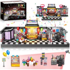 Security Room Building Block Toy for Boys Age 12+, Security Room Building Set Game Toys Merch Suitable for Halloween Birthday Gift, 1388Pcs in Saudi Arabia