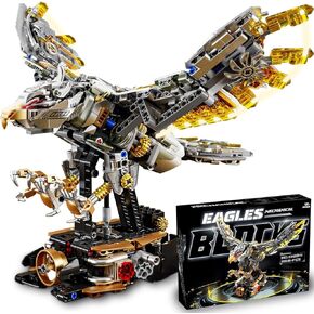 Ideas Mechanical Whale Building Set with Light,Collectible Set for Adults, Compatible with Lego Animal,Authentically Detailed Build and Display Model for Home or Office Décor (1368PCS) in Kuwait