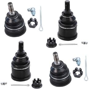 Detroit Axle - 4 Front Ball Joints for Ford F-150 F-250 Expedition Lincoln Navigator Upper and Lower Ball Joints Replacement in Saudi Arabia