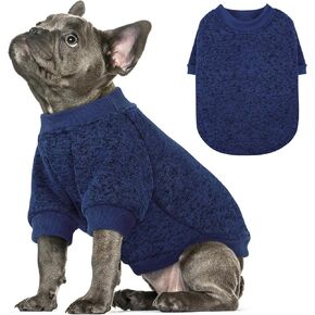 Queenmore XL Dog Sweater,Dog Sweaters for Large Dogs,Large Sweatshirts for Dogs Girl Boy,Warm Soft Fleece Lining Crewneck Pet Winter Pullover for Male Female Big Breed,Red in Saudi Arabia