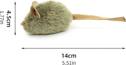Cute Plush Cats,Plush Squeaky Plush Cats Toy Automatic Electronic Moving Mouse Kitten Toy for Indoor Play Exercises in Saudi Arabia