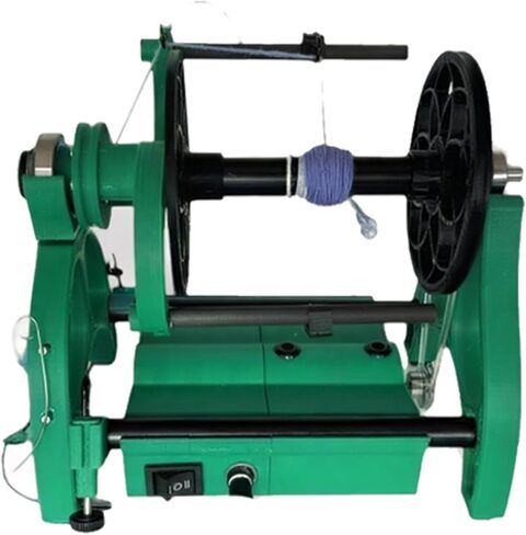 12V Electric Household Mini Spinning Wheel Wool - Professional Yarn Spinning Wheel Kit with Pedal 800rpm Maximum Speed,Spinning Wheel for DIY Artisans Yarn Weaving,Purple-18 * 14 * 17cm in Saudi Arabia