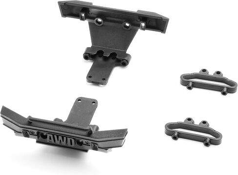 HAIBOXING 1/18TH Scale RC Cars Parts, Brushed RC Trucks Replacement Front Bumper and Rear Bumper Apply to 2025 Version 18859E(P1860) in Saudi Arabia