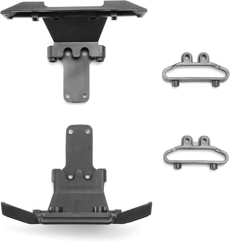 HAIBOXING 1/18TH Scale RC Cars Parts, Brushed RC Trucks Replacement Front Bumper and Rear Bumper Apply to 2025 Version 18859E(P1860) in Saudi Arabia