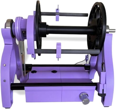12V Adjustable Electric Fiber Spinning Wheel - Professional Yarn Spinning Wheel Kit 800rpm Maximum Speed,No Installation Required Spinning Wheel for DIY Artisans Yarn Weaving in Saudi Arabia