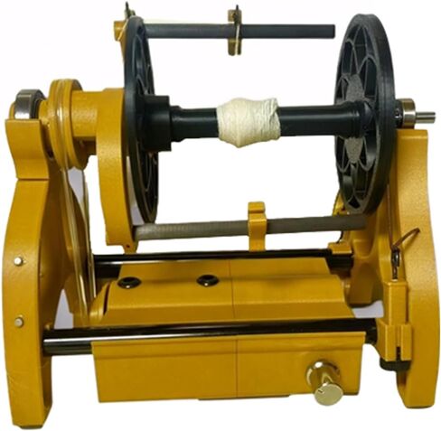 12V Adjustable Electric Fiber Spinning Wheel - Professional Yarn Spinning Wheel Kit 800rpm Maximum Speed,No Installation Required Spinning Wheel for DIY Artisans Yarn Weaving in Saudi Arabia