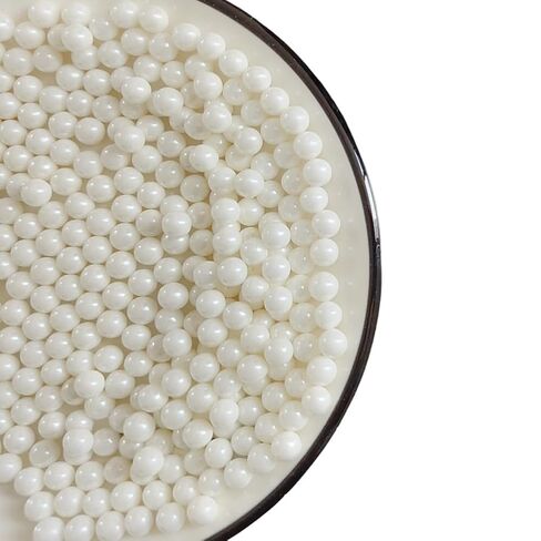 رشات اللؤلؤ الذهبي من Homankit لتزيين الكيك، 10 مم 120 جم/4.23 أونصة لتزيين كعكة لؤلؤ السكر لخبز البسكويت كب كيك القبعات العالية الآيس كريم مستلزمات حفلات الزفاف وأعياد الميلاد in Kuwait