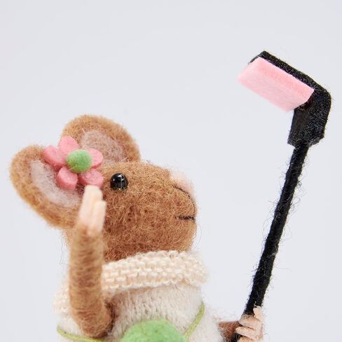 Primitives by Kathy Selfie Stick Mouse Critter Felt 121081 in Saudi Arabia