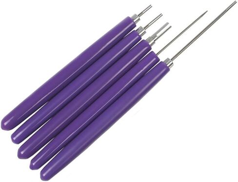 TEHAUX 10pcs Paper Quilling Pen Ceramic Tools for Indentation Flower Crafting and Nail Art Includes Pens for Paper Crafts and Clay Modeling in Saudi Arabia