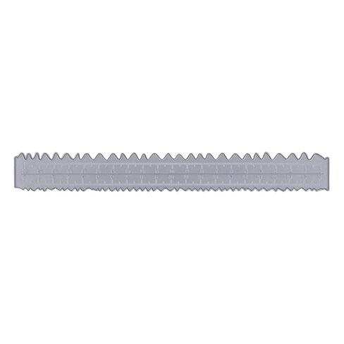 Irregular Edges Ruler DIY Carbon Steel Embossing Lightweight Card Making Tool for Crafts in Saudi Arabia