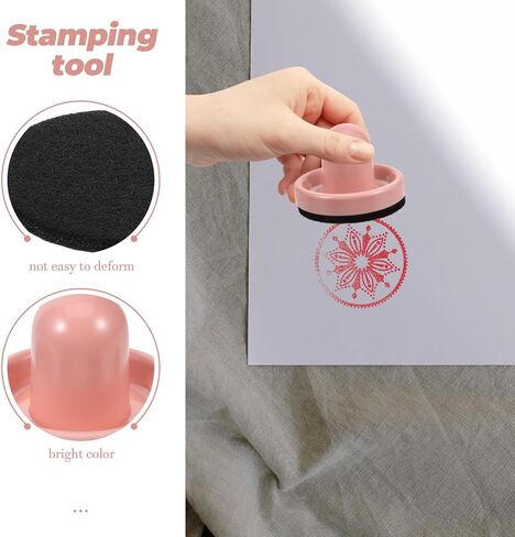 NUOBESTY Handmade Stamping Tool Block for Card Making Craft Pressing Tool for Scrapbooking Invitations Projects Design in Saudi Arabia