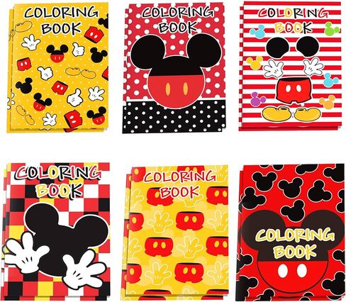JAMNSY 12Pcs Cartoon Coloring Books, Cute DIY Coloring Book Set, Perfect for Party Favors, Birthday Party Gifts, Classroom Activity, Sock Stuffing in Kuwait