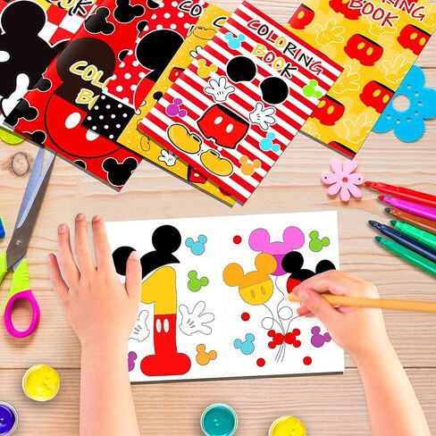 JAMNSY 12Pcs Cartoon Coloring Books, Cute DIY Coloring Book Set, Perfect for Party Favors, Birthday Party Gifts, Classroom Activity, Sock Stuffing in Kuwait