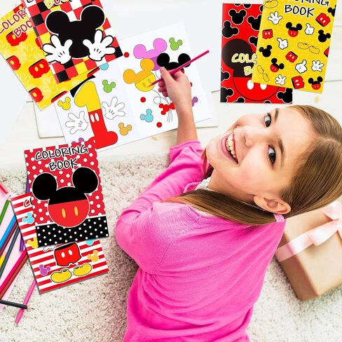 JAMNSY 12Pcs Cartoon Coloring Books, Cute DIY Coloring Book Set, Perfect for Party Favors, Birthday Party Gifts, Classroom Activity, Sock Stuffing in Kuwait