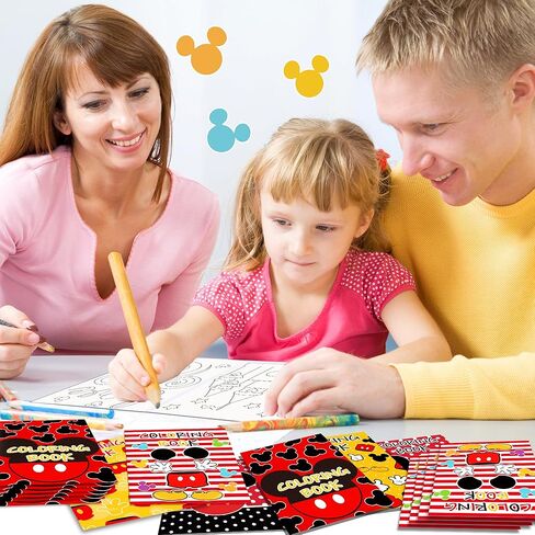 JAMNSY 12Pcs Cartoon Coloring Books, Cute DIY Coloring Book Set, Perfect for Party Favors, Birthday Party Gifts, Classroom Activity, Sock Stuffing in Kuwait