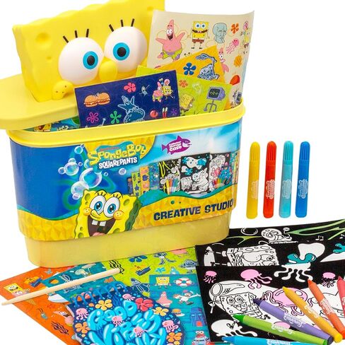 Spongebob Squarepants Spongebob Squarepants™ Creative Studio, Art Kit with Over 25 Pieces in Saudi Arabia