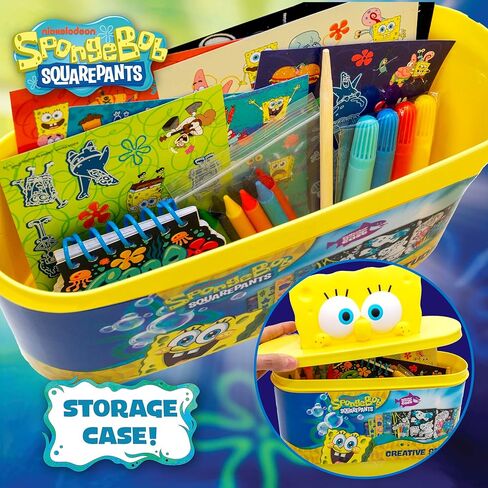 Spongebob Squarepants Spongebob Squarepants™ Creative Studio, Art Kit with Over 25 Pieces in Saudi Arabia