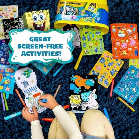 Spongebob Squarepants Spongebob Squarepants™ Creative Studio, Art Kit with Over 25 Pieces in Saudi Arabia