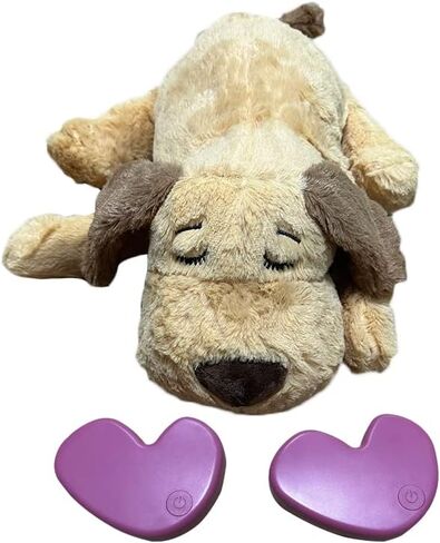 Heartbeat Box Puppy Toy Heartbeat Simulator Replacement Soother for Pet Behavioral Training Sleep Aid Calming Toys Cat Kitten Dog Pet Anxiety Relief and Calming Aid No Plush Toy in Saudi Arabia