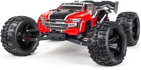 RC Monster Truck Tires and Wheels 17mm Hex Pre-Glued Set with Foam Inserts for 1/8 Arrma Kraton 1/10 Maxx E-Revo (4Pcs) in Saudi Arabia