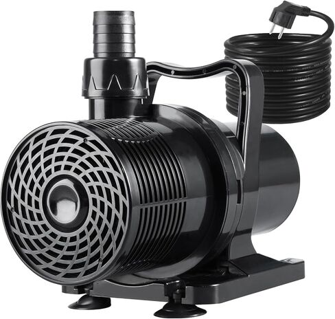 200W 5812GPH Submersible Water Pump, High-Pressure Water Pump, Ultra-Quiet Operation (30-40db), Pump With 180° Adjustable Water Outlet for Pond, Waterfall, Fish Tank, Statuary, Hydroponic in Saudi Arabia