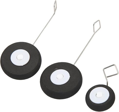 RC Airplane Landing Gear, Stainless Steel RC Aircraft Fixed Wing Parts Accessory with Wheel for WLtoys XK in Saudi Arabia