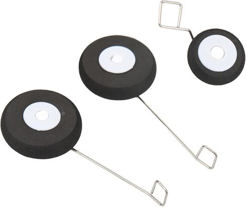 RC Airplane Landing Gear, Stainless Steel RC Aircraft Fixed Wing Parts Accessory with Wheel for WLtoys XK in Saudi Arabia