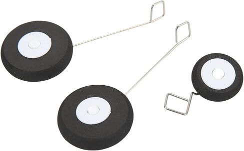 RC Airplane Landing Gear, Stainless Steel RC Aircraft Fixed Wing Parts Accessory with Wheel for WLtoys XK in Saudi Arabia