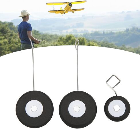 RC Airplane Landing Gear, Stainless Steel RC Aircraft Fixed Wing Parts Accessory with Wheel for WLtoys XK in Saudi Arabia